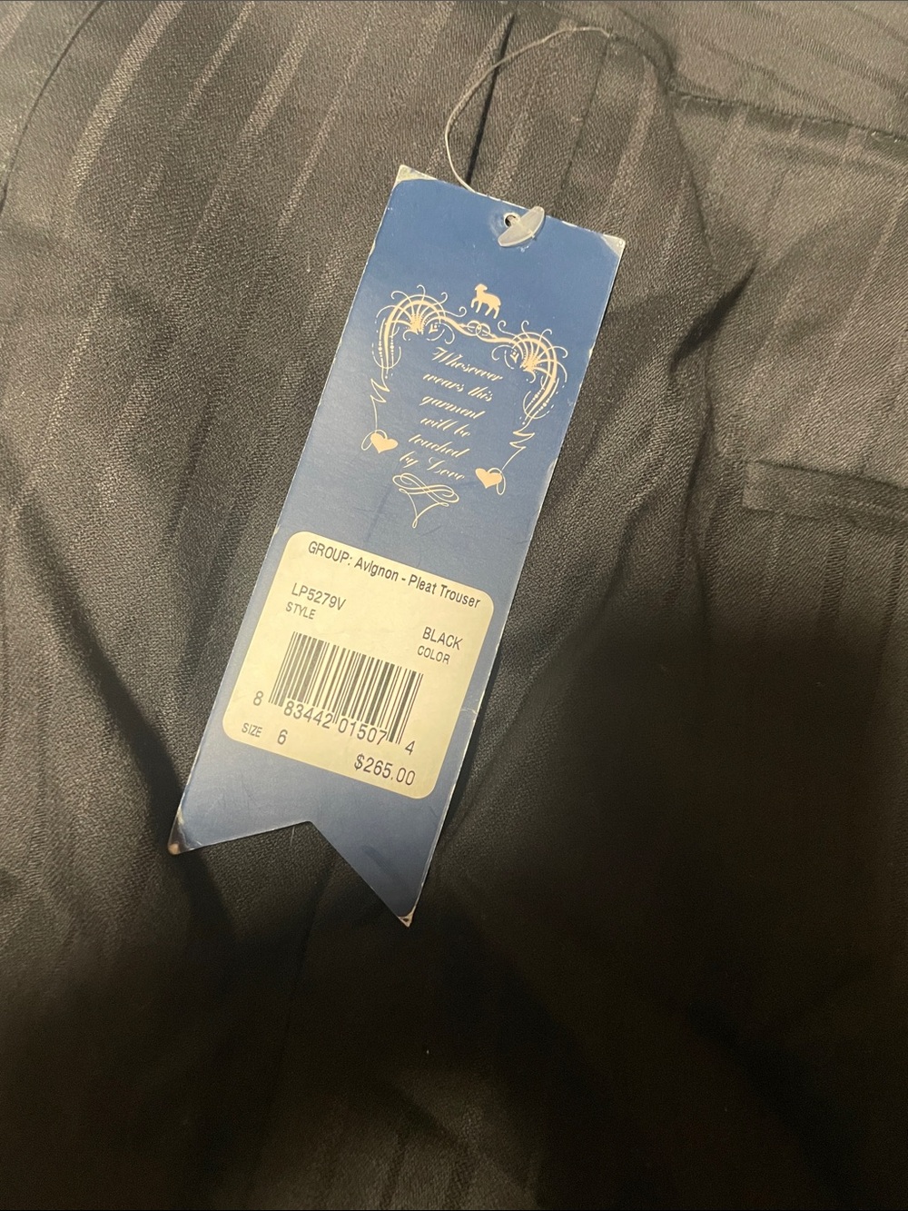 L.A.M.B wide leg trouser light weight wool w silk lining NWT - Picture 2 of 8